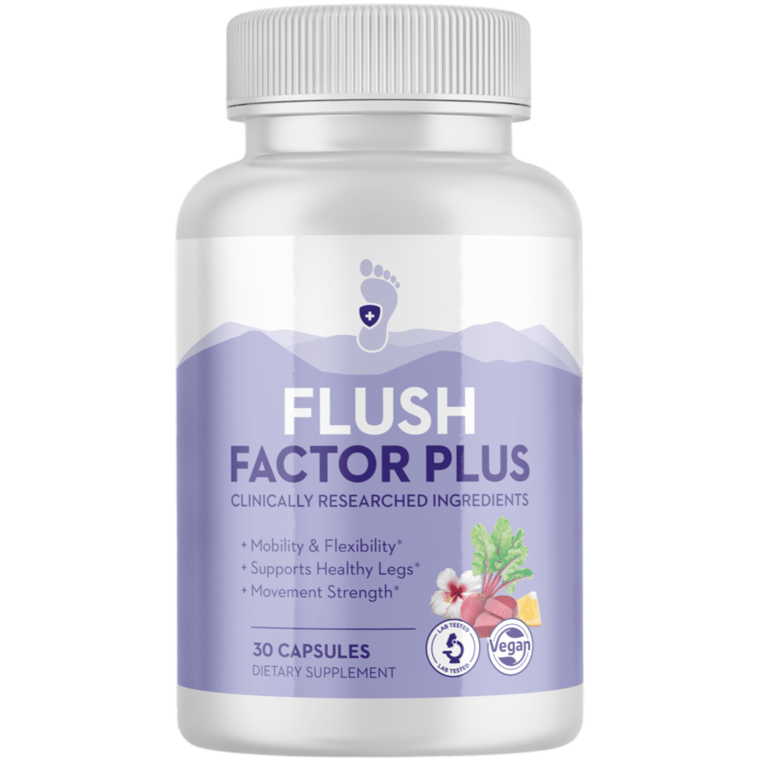 Flush Factor Plus™: The Natural Solution for Lighter, More Comfortable Legs and Ankles